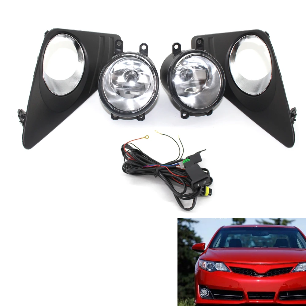 New Possbay Car Fog Lights for 2012 2014 TOYOTA CAMRY XV50 Le / xle