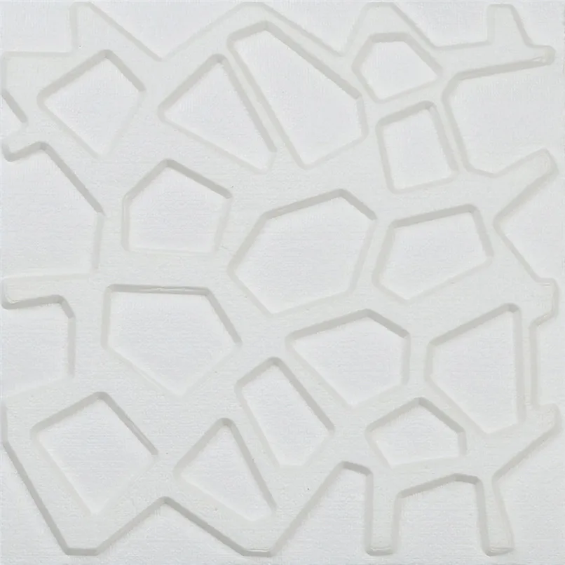 New PE Foam 3D Self adhesive Wall Stickers Decor Tile Waterproof Wall