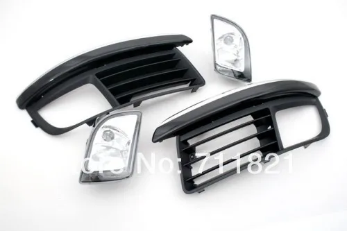 

New Style Square Shape Front Fog Light Kit For Volkswagen For VW Jetta MK5