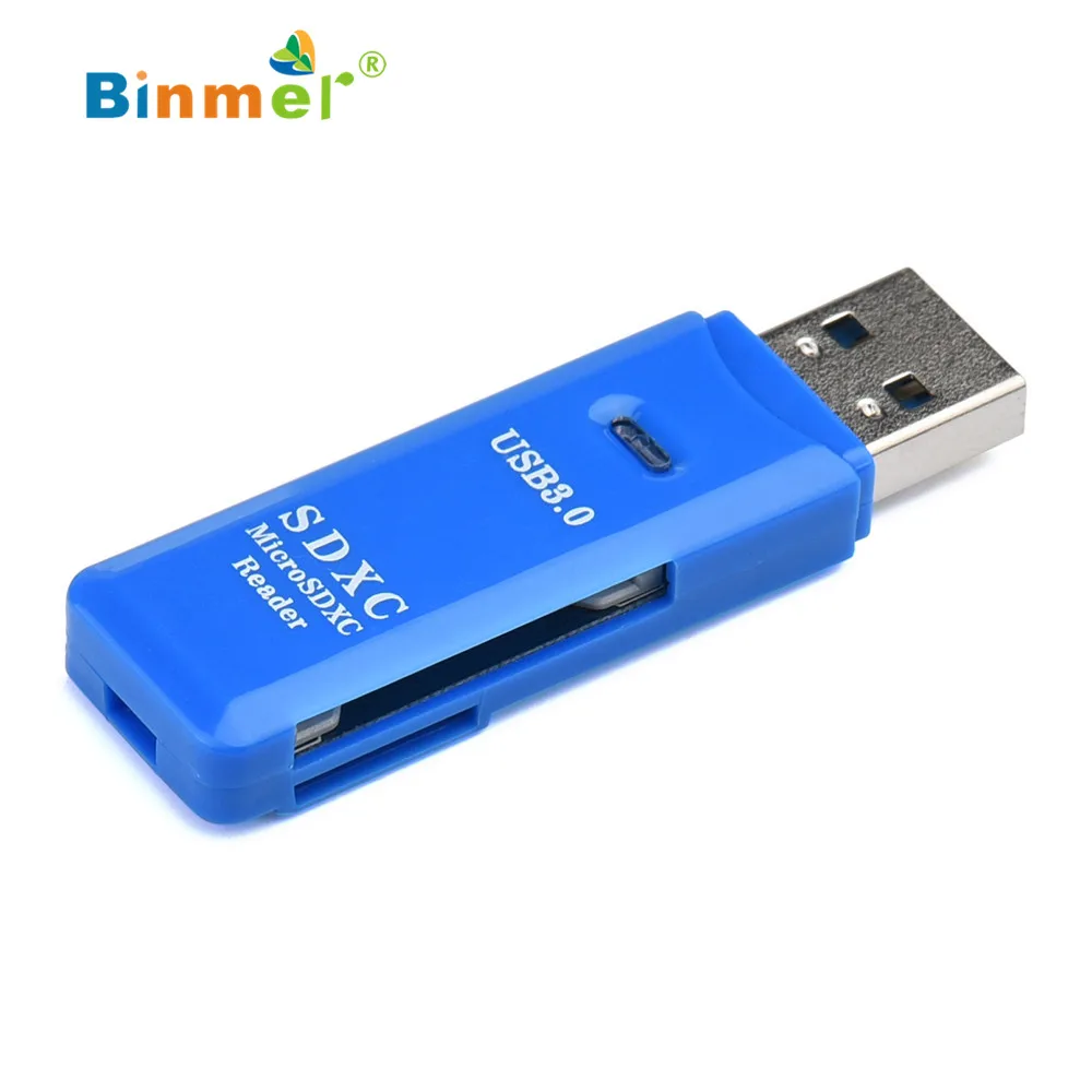 Ecosin2 карты reader5gbps супер Скорость Mini USB 3.0 Micro SD/SDXC TF Card Reader адаптер оптовая продажа april11