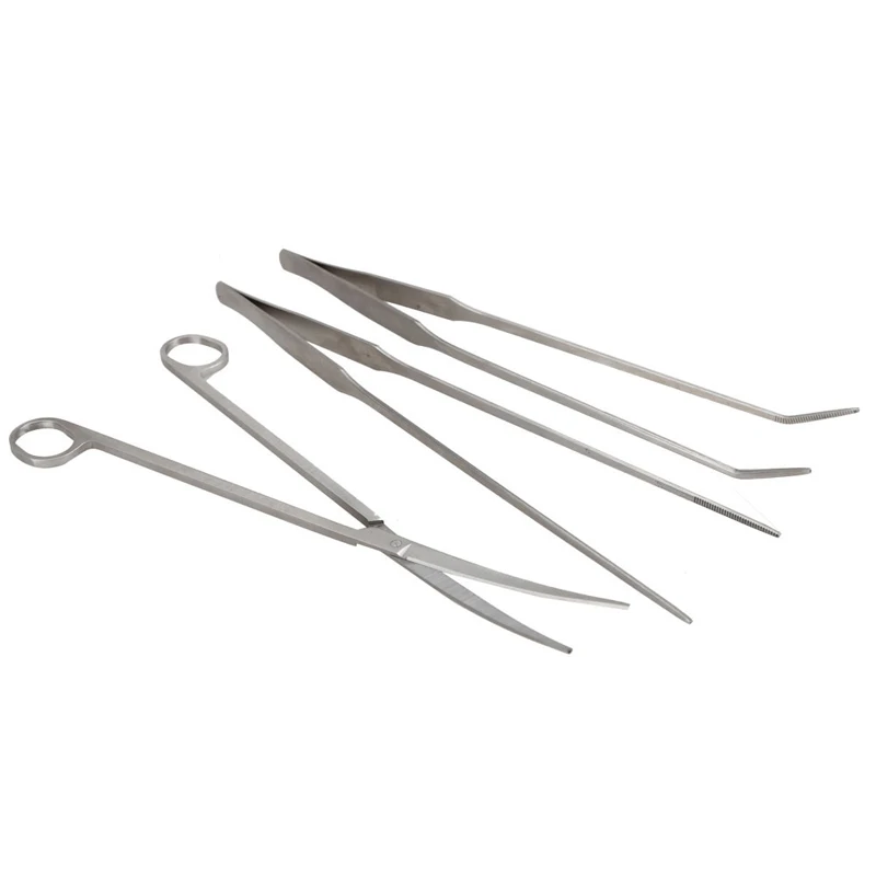 3 in 1 Aquarium Tweezers Aquarium Scissors Aquarium Tools
