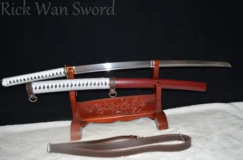 

Walking Dead Sword Handmade Full Tang Japanese Katana Sharp Damascus Folded Steel battle ready