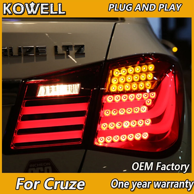 Автомобильный Стайлинг KOWELL для Chevrolet Cruze задние фары BMW дизайн 2009 2012 2014