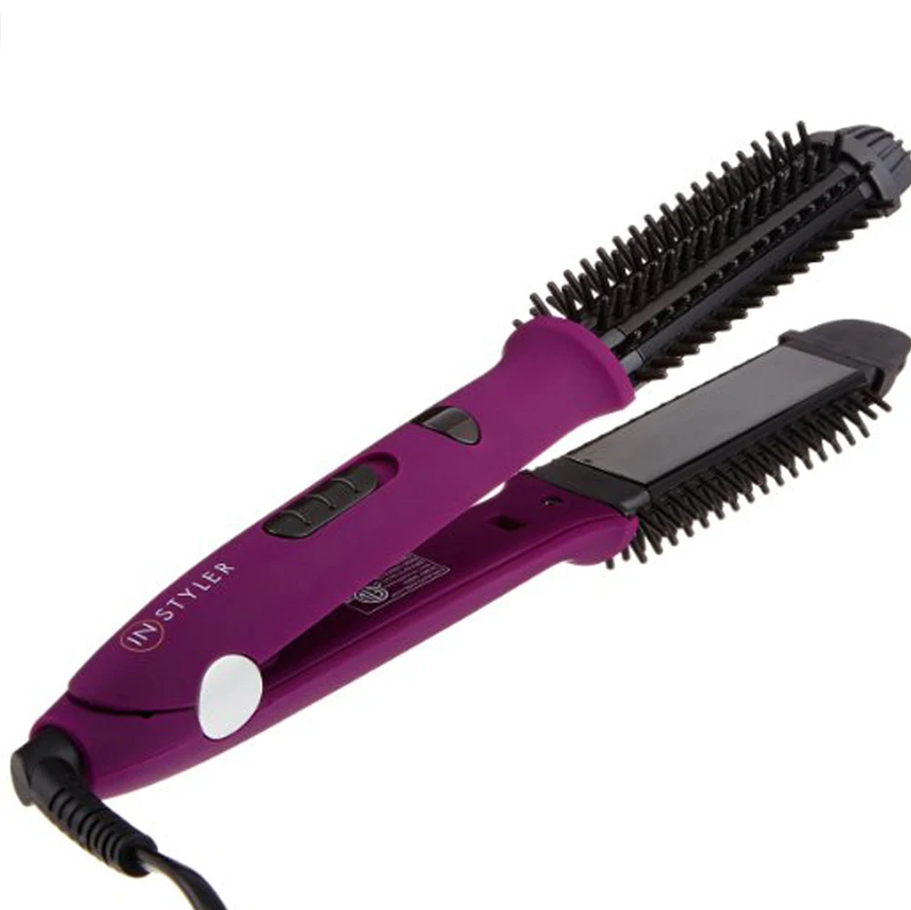 

WXB 5-in-1 straightener style Ceramic Hair Multipurpose Curler Curlers Curling Wand Iron Blow Dryer Wand Styling Tools Dryer Bru