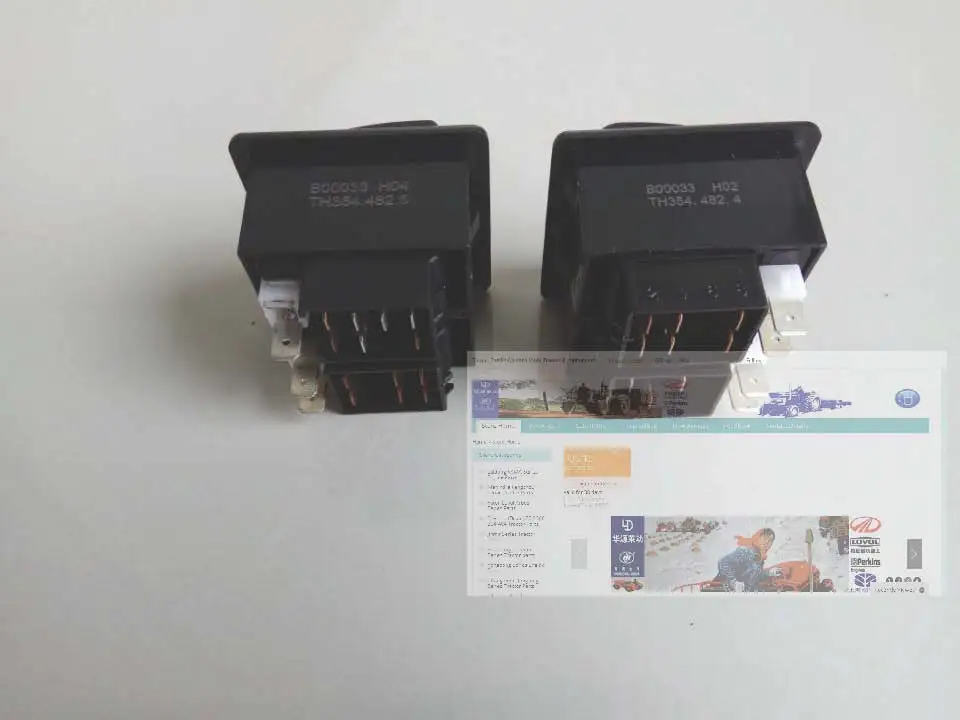 TH354.482.4 + TH354.482.5 набор переключателей для трактора Foton Lovol TH354|set of|set 4set switch |