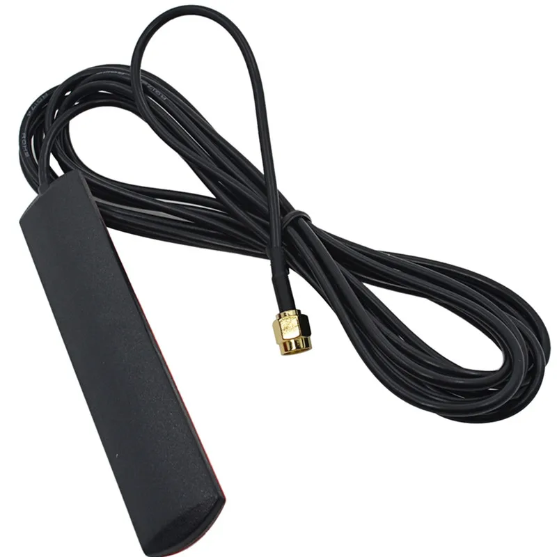 

1PCS 3Meter 3G GSM Antenna Aerial Amplifier SMA Connector Internal Thread Needle Adapter 3M Cable 900/1800/2100MHz 3DBi