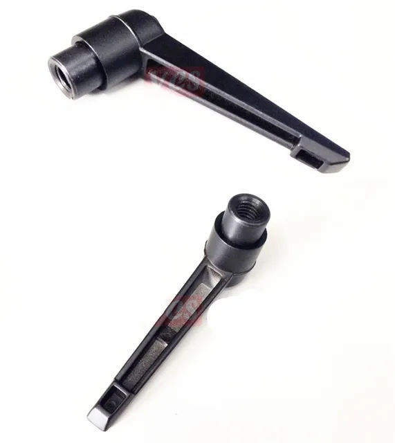 2 個 M6/M8/M10/M12 クランプレバー機械調節可能なハンドル