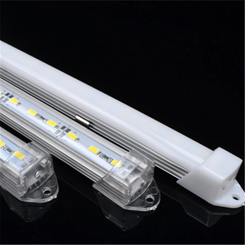 

6PCS LED Bar Lights 50cm/36LEDs DC12V 5630/7020 LED Rigid Strip 50cm LED Tube with U Aluminium Shell + PC Cover