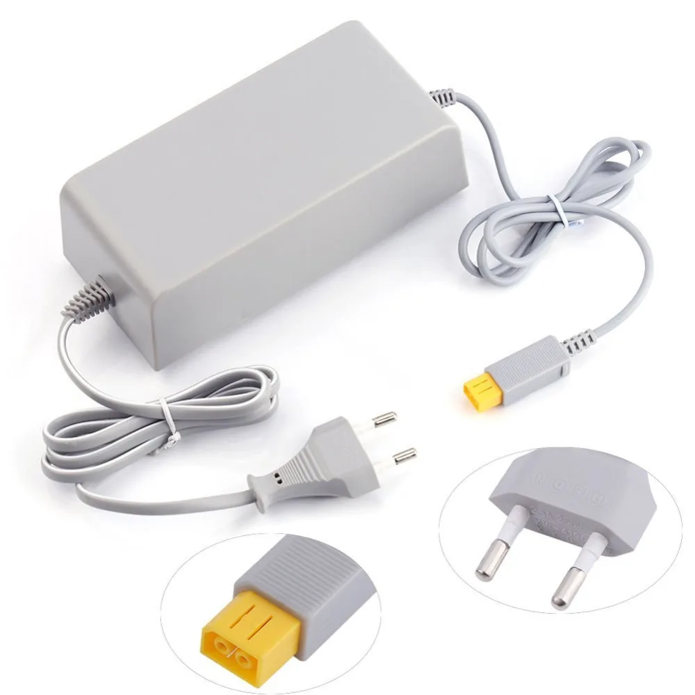 H 5 шт. AC блок питания ЕС Соединительный кабель для консоли wii U