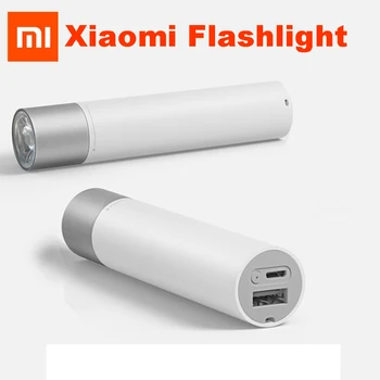 

Xiaomi Mjia Flash light 11 Adjustable Luminance Modes With Rotatable Lamp Head 3350mAh Lithium Battery USB Charging Port