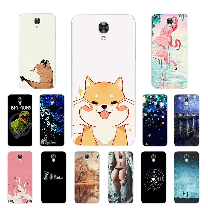 Модный мягкий ТПУ для LG X Screen/X View K500N K500DS Мягкий силиконовый чехол с принтом