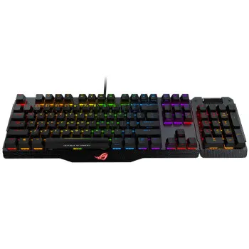 World's first RGB mechanical gaming keyboard with a detachable numpad, Aura Sync and Cherry MX RGB switches