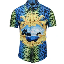 Роскошные летние хип-хоп футболка с коротким рукавом дизайн рубашки Горячая Распродажа