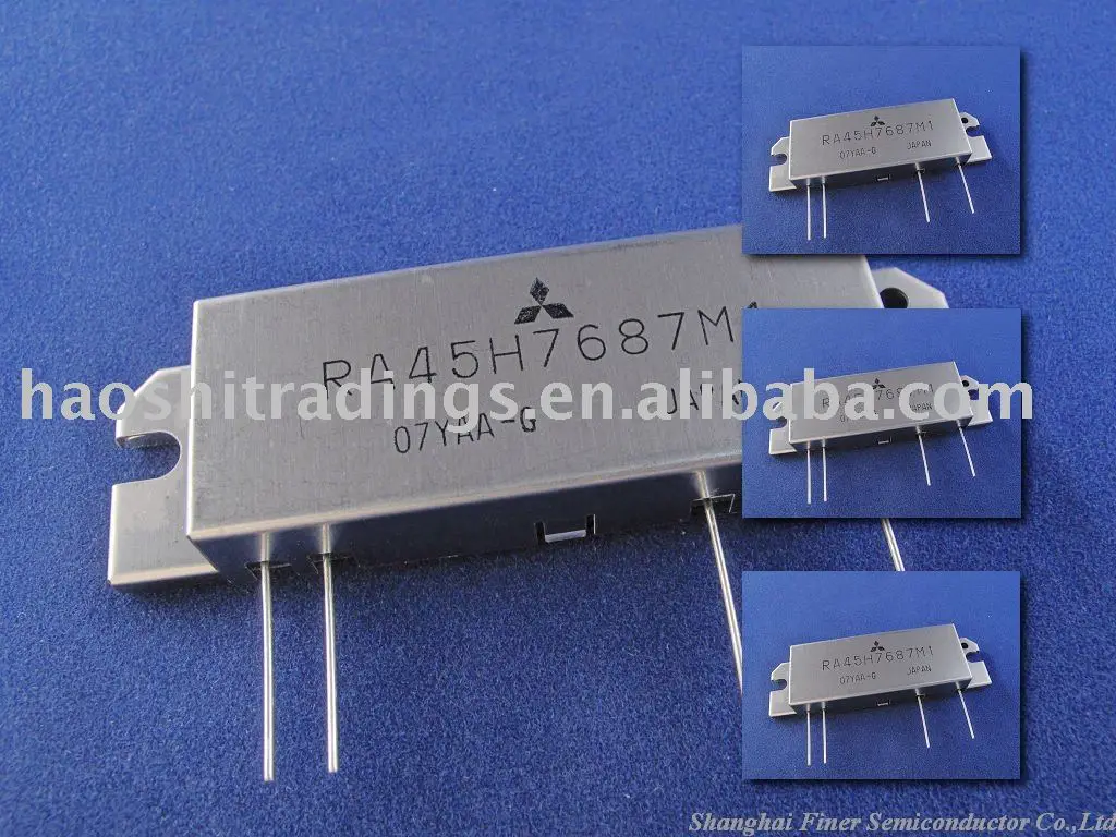 Mitsubishi RF MOSFET amplifier power module RA45H7687M1in Transistors
