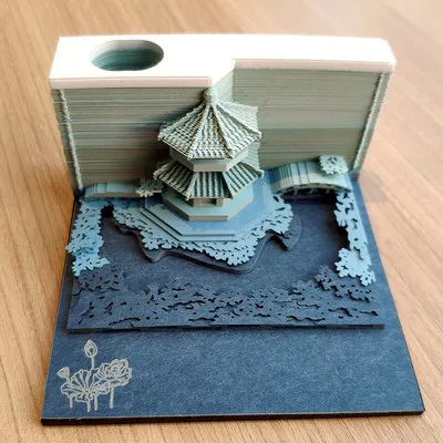 Креативный прекрасный блокнот архитектурный креативный бумажный блокнот для заметок, блокнот в клетку, старинный стиль, подарок для любви, подарок на день рождения - Цвет: 007
