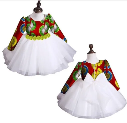 Новое поступление, Модное детское Хлопковое платье в африканском стиле, большие размеры XS-3XL - Цвет: 9