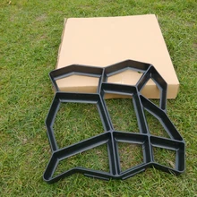 2018 Top Quality Garden tool path-mate DIY Stone Pavement mold for making pathways for your garden / paving mold