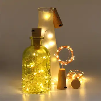 

6Pcs Cork Shaped LED Night Light Starry Light Wine Bottle Lamp For Party Decor For Party Decor Dropshipping July#1
