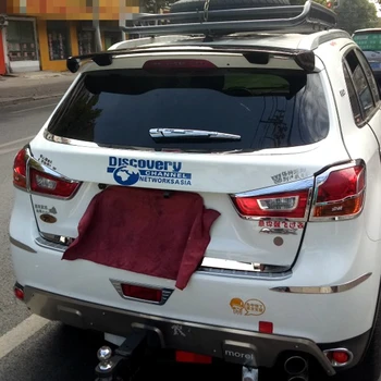 

For Mitsubishi ASX 2014 2015 2016 2017 Rear Trunk Spoiler High Quality ABS Material Primer Color Car Tail Wing Decoration