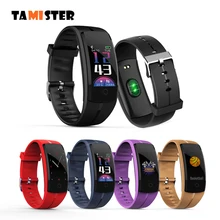 QS100 умный Браслет фитнес-трекер Интеллектуальный водонепроницаемый смарт-браслет пульсометр кровяное давление PK для Miband 3