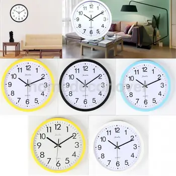 

Quality Quartz Wall Clock, Wall Mounted Big Watch, Silent Sweep Analog Clock