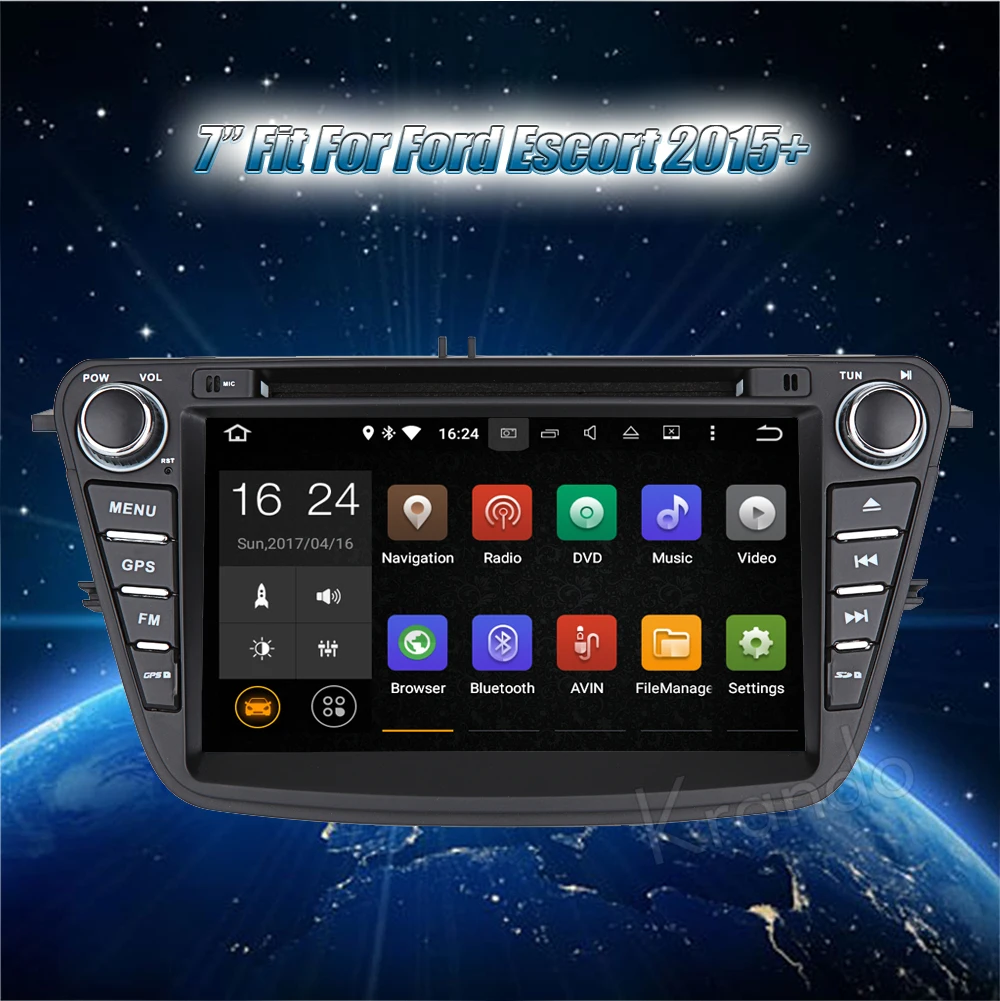 Sale Krando 7" Android 8.0 car audio radio gps dvd player navigation for Ford Escort 2015+ multimedia system WIFI 3G DAB+ 0 Sale Krando 7" Android 8.0 car audio radio gps dvd player navigation for Ford Escort 2015+ multimedia system WIFI 3G DAB+ 0