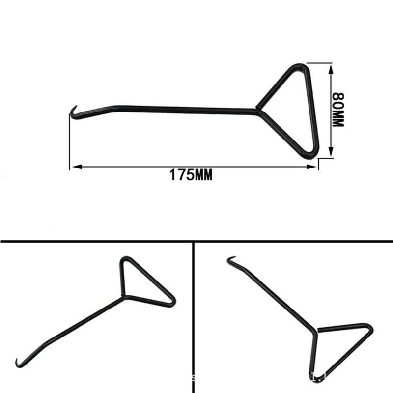 Мотоцикл Велосипед t-ручка Карабин Крюк для монтажа тормозных пружин Съемник из нержавеющей стали инструменты аксессуары для мотоциклов карабин