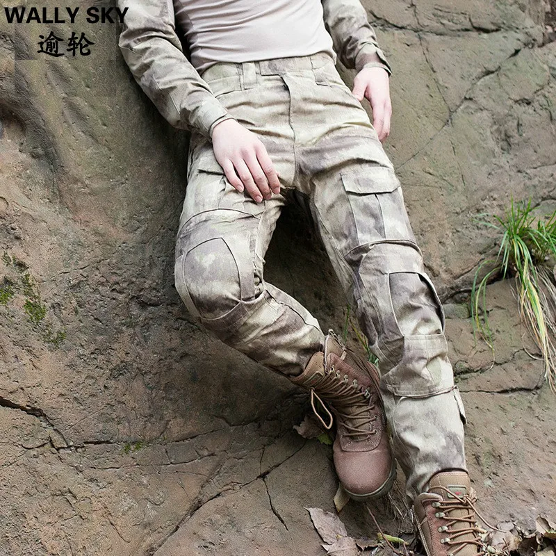 

Men's Military Tactical Pants Men Outdoor CS Training Trousers Jungle Cargo Pants Camouflage Hunting Trousers Army Hunting Pants