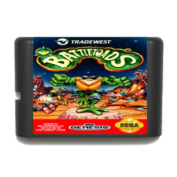 

Battletoads 16 bit MD Game Card For Sega Mega Drive For Genesis