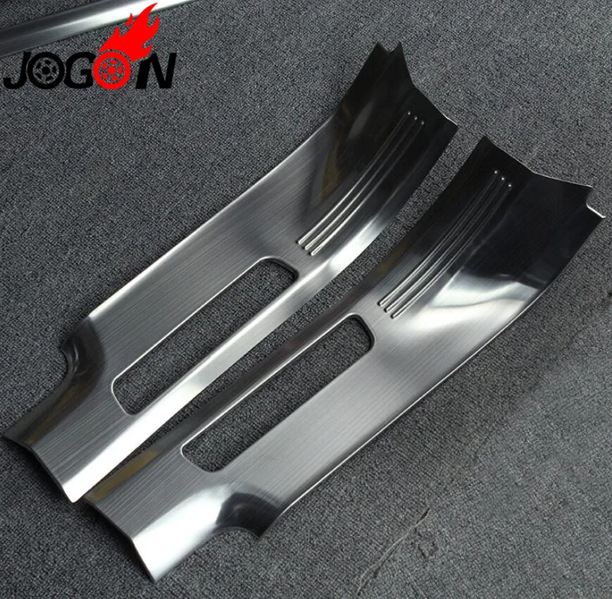 Для VOLVO XC90 4 шт. из нержавеющей стали для салона автомобиля порога Scuff шаг протектор Крышка отделка