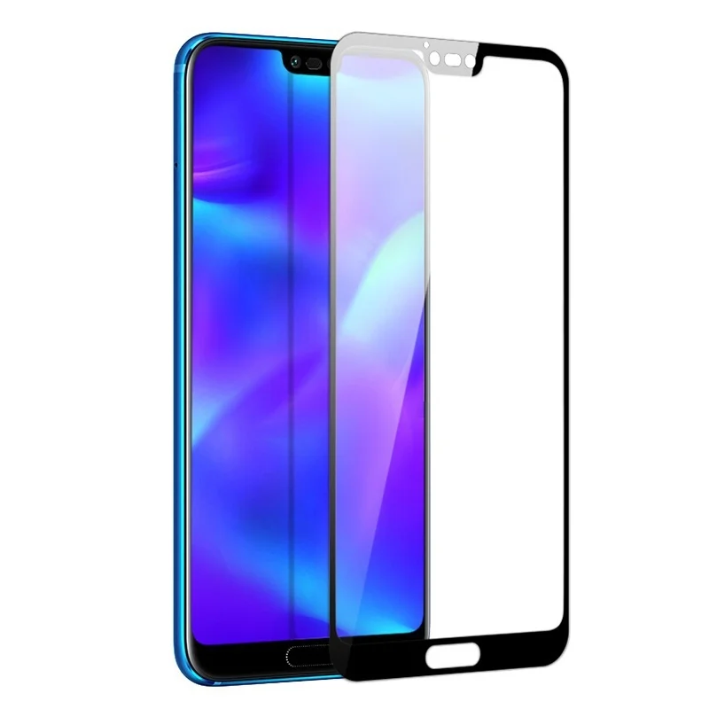 Закаленное стекло для Huawei Honor 9 Lite 9i V9 Play полное покрытие Защита экрана 10 V10