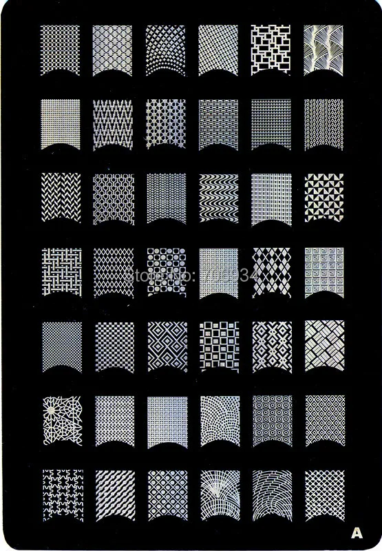 

Stamping Plates 8PCS/lot Stamp Image Plate Stamping Kit Nail Art Stamper Image Plate Template 8.3*5.7Inch