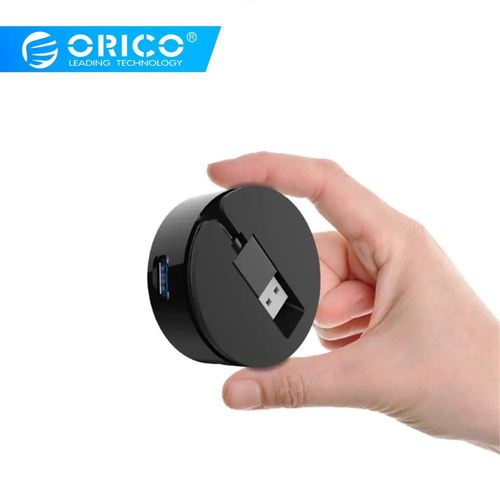 

ORICO USB 3.0 HUB Super Speed External 4 Port Usb Splitter with Cable Winder for Macbook Air Laptop PC Computer Usb Hubs