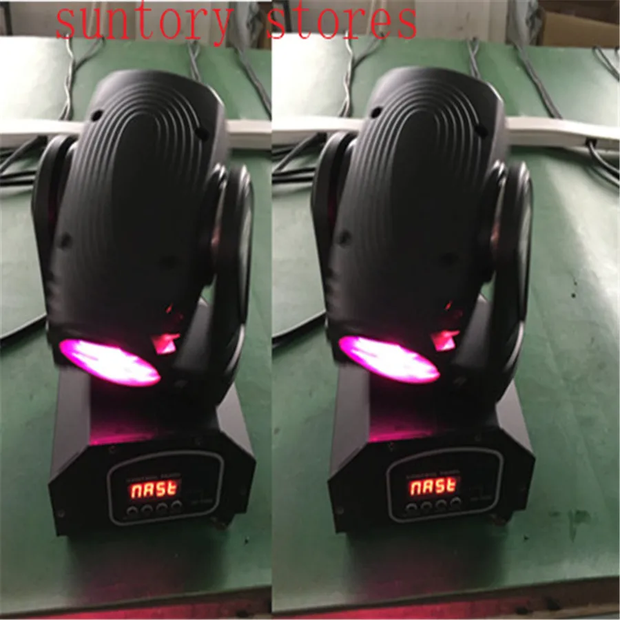 (2 шт./лот) китай перемещение головы привело rgbw луча dmx 512 этап 10 Вт стороны света |