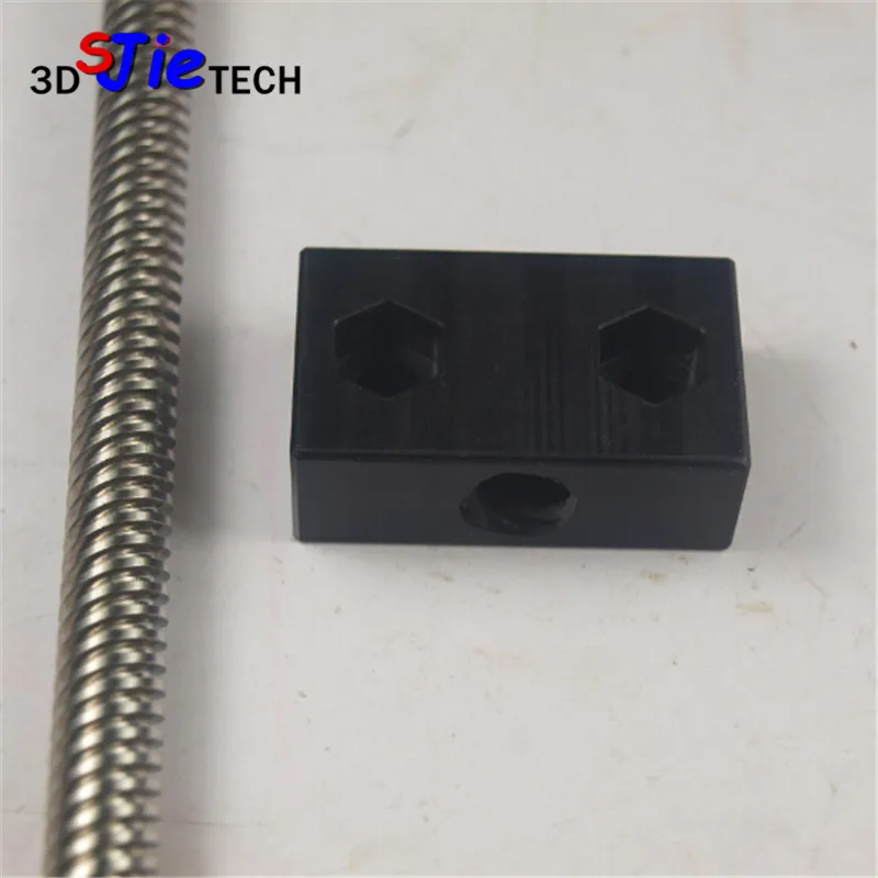 

OX CNC miller Z axis parts ACME Lead Screw Kit ACME threaded rod Delrin Nut +215 mm lengthTR 8*8(P) AMCE thread rod kit