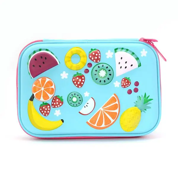 Чехол для карандашей с акулой EVA estuche escolar из искусственной кожи trousse scolaire stylo Kawaii чехол для ручек с изображением рыбы и единорога, пенал kalem kutusu - Цвет: T