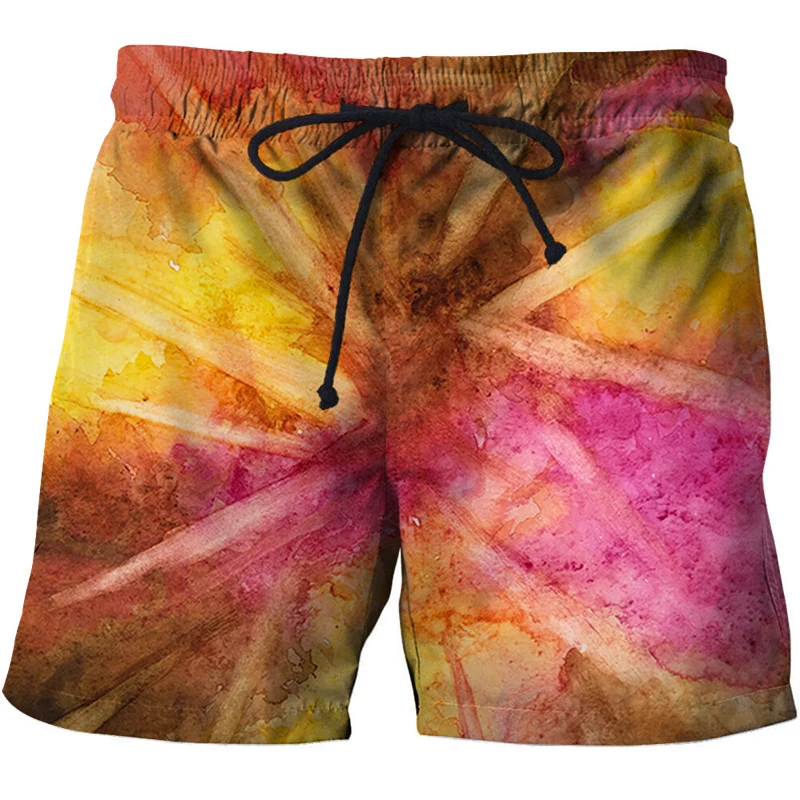 Новые летние популярные мужские пляжные шорты для серфинга быстросохнущие дышащие шорты с 3D-принтом розовые мужские шорты купальные Бермуды для серфинга для плавания ming