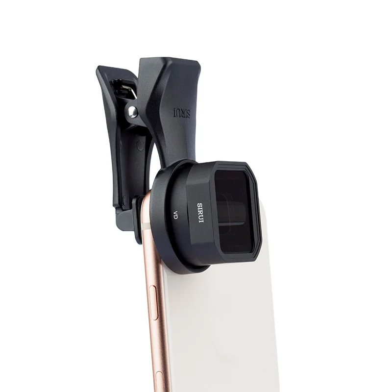 

Sirui Anamorphic Lens VD-01 Mobile Movie Lens Screen Deformation 1.33x Wide Screen Movie Video Lens for Apple for Huawei