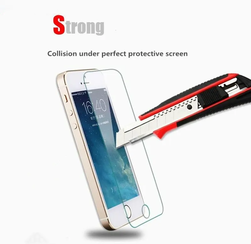 5 шт./лот для стекла на iPhone 5S, закаленное стекло для iphone 5 5S 5c se, защитное стекло на iphone 5S galss, Защитная пленка для экрана