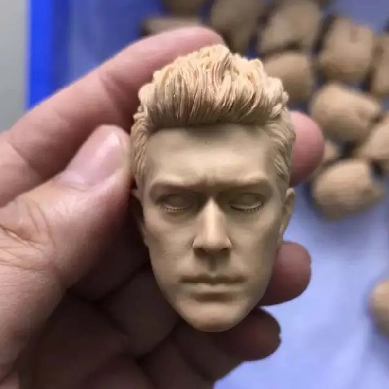 Неокрашенный 1/6 масштаб Kaneshiro Takeshi голова лепить модель DIY игрушки|Игровые фигурки