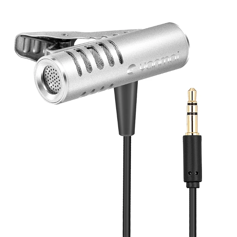 

For Yanmai R933 Lavalier Omnidirectional Condenser Microphone For PC Phone Camera