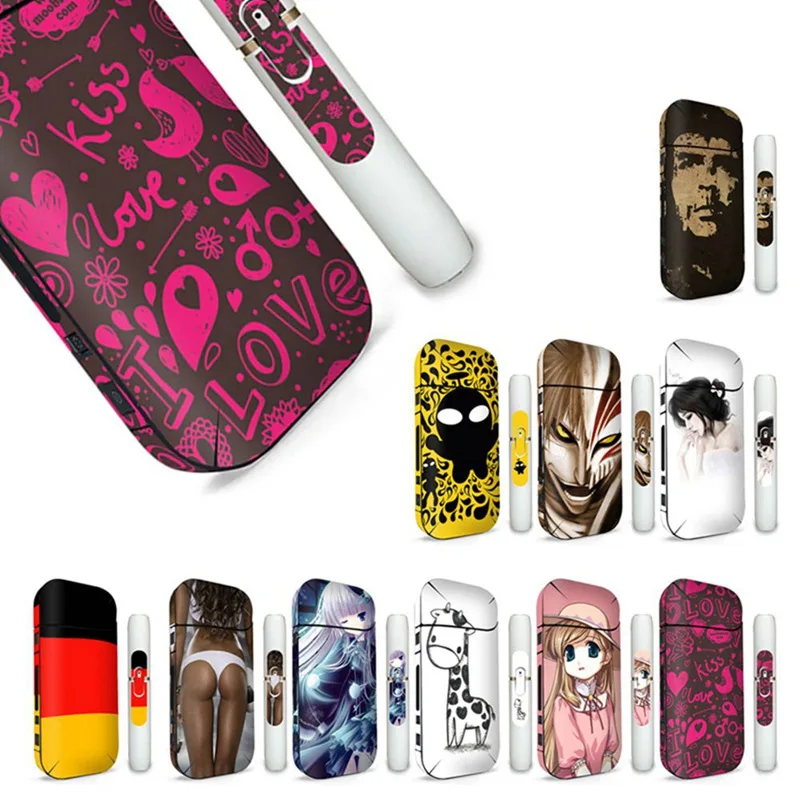 Защитные Чехлы наклейка на кожу аксессуары для электронных сигарет IQOS 2 4