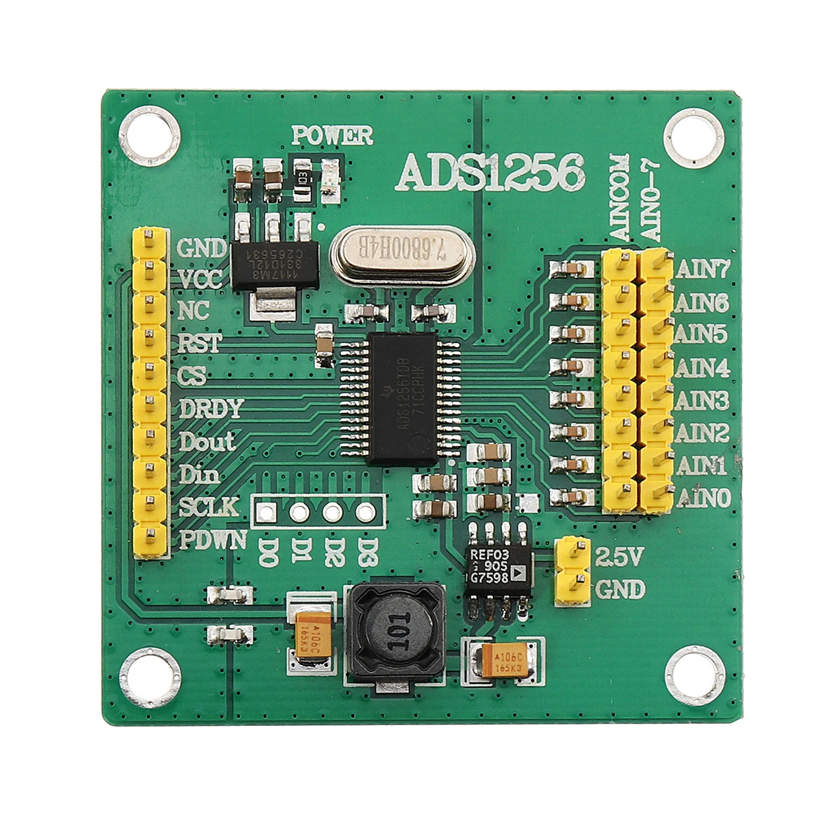 16-Bit ADC 8 Channel Synchronization AD7606 Data Acquisition Module 200Ksps Robotics Bangladesh
