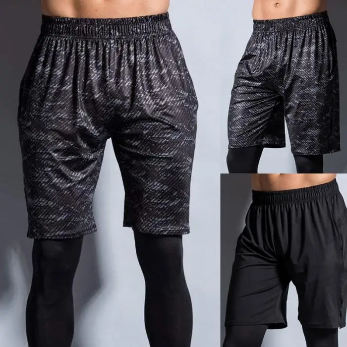 Men Compression Shorts Quick-drying Breathable for Summer Sports Running Training FI-19ING