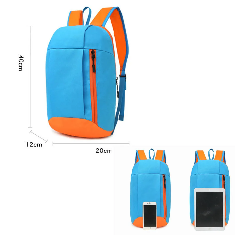 Unisex Men Women Sports Backpack Hiking Rucksack Schoolbags Satchel Bag Handbag