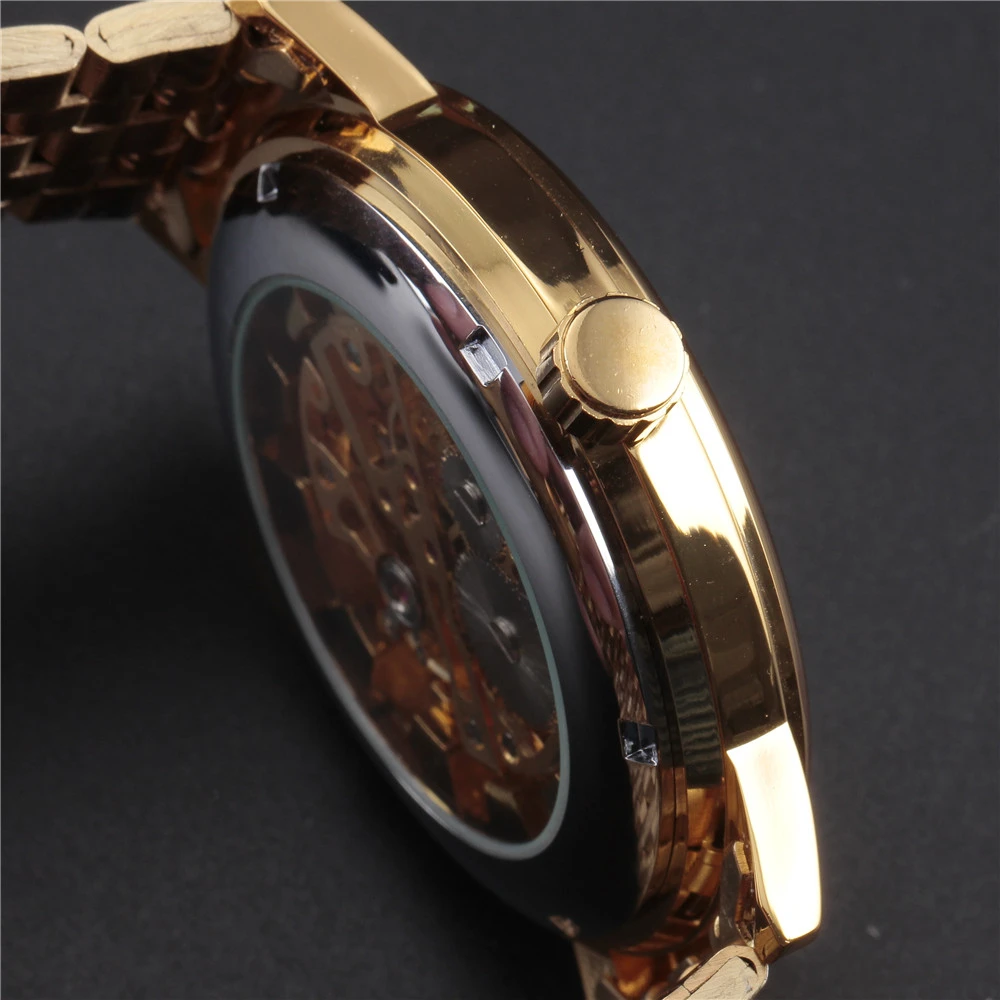 Новинка SEWOR мужские часы со скелетом из стали Sewor брендовые стильные часы с большим циферблатом классические армейские механические наручные часы под платье спортивные часы
