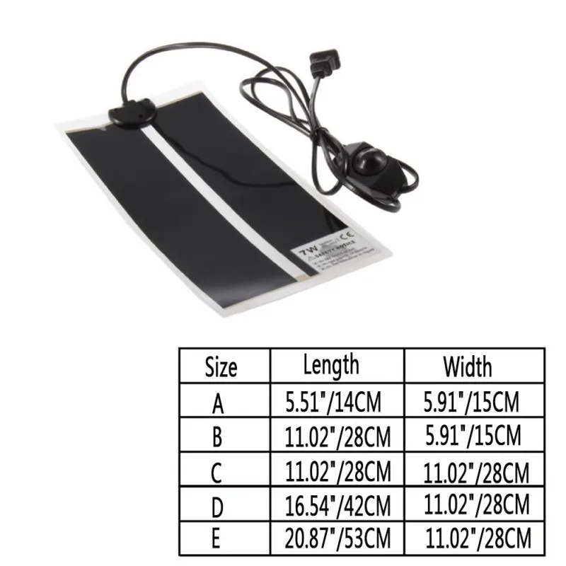 Мульти размер Рептилия тепла мат рептилия контроллер температуры для инкубатора Pet Переключатель настройки грелки
