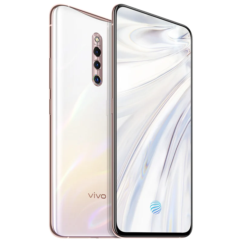 Vivo X27 Pro мобильный телефон 4G LTE Android 9,0 Восьмиядерный Snapdragon 710 8+ 256G экран отпечатков пальцев HiFi 6," FHD+ 48 МП камера