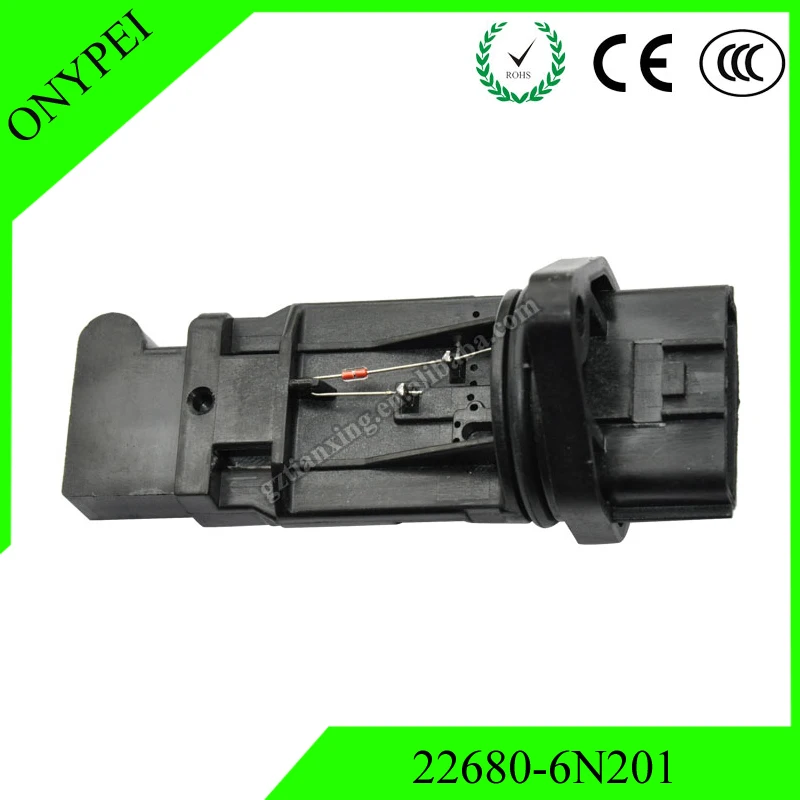 High quality 22680 6N201 Mass Air Flow Meter Sensors MAF Sensor For