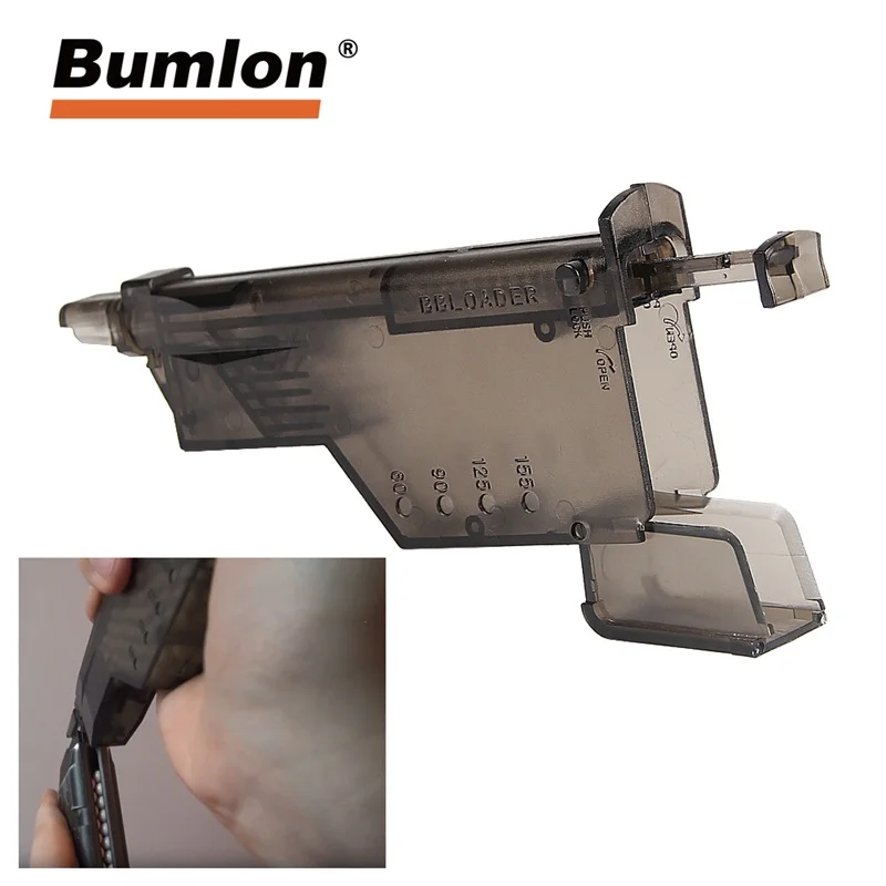 BB Speed Loader 155 Rounds Paintball Loader Plastic Quick for Airsoft Hunting Accessory (5)